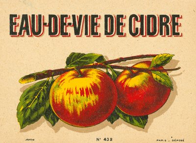 Eau de vie de cidre de French School